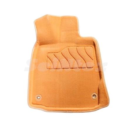 Коврики салона 3D текстильные для Lexus IS (2013-2020) бежевые № 85037