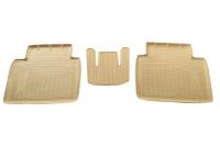 Изображение коврики салона norplast 3d бежевые для nissan x-trail (2015-2022) № npa11-c61-812-b