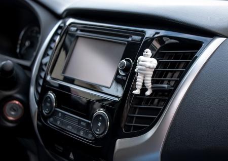 Ароматизатор воздуха MICHELIN 3D Бибендум, крепление на дефлектор "сирень" № 32026