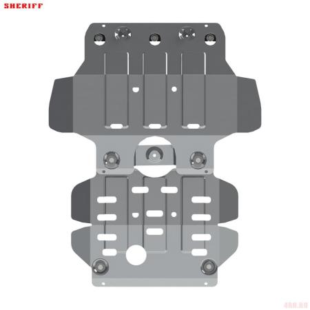 Защита картера для Isuzu D-Max (2012-2019) № 32.3158