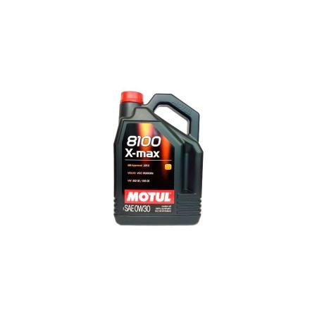 Масло моторное Motul 8100 X-max 0W30 синтетическое 5л 109356