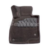 Изображение коврики салона 3d текстильные для mazda 3 (2013-2018) серые № 86847