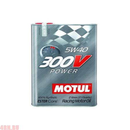 Масло Motul 300V Power 5W40 моторное синтетическое 2л