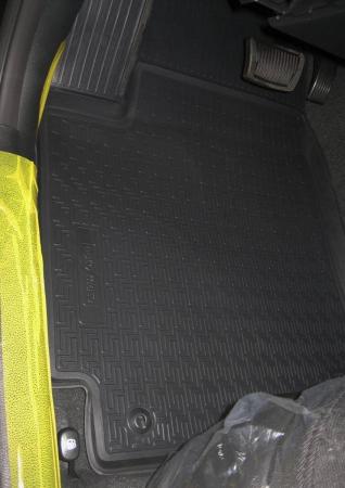 Комплект ковриков салона и багажника для Hyundai Solaris хэтчбек (2010-2016) № K12305001-3