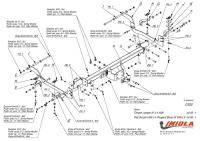 Фаркоп Imiola усиленный для Peugeot Boxer L4 Van (2006-2024) № C.030