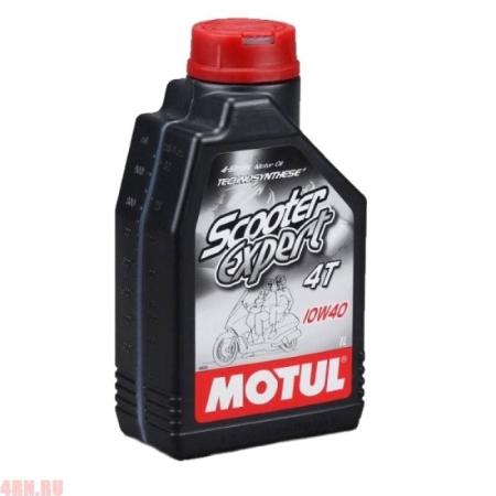 Масло Motul Scooter Expert MA полусинтетическое 10W40 4T 1л