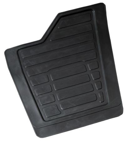 Коврики салона Avtodriver передние резиновые с бортиком для Ford Transit (2006-2013) 2 шт. № ADRAVG138