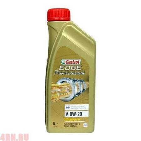 Масло CASTROL EDGE Professional V 0W20 моторное синтетическое 1 л 145 артикул 156E6A