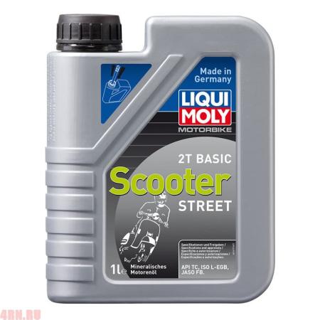 Масло LIQUI MOLY Racing Scooter 2Т Basic минеральное 2T 1л артикул 8068