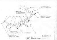 Фаркоп Imiola для Volkswagen Golf 5 универсал (2007-2009) № W.030