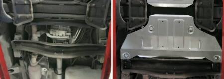 Защита КПП для Mercedes Sprinter Classic RWD (2013-2018) № 333.3922.1