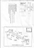 Фаркоп Imiola для Toyota Carina E T19 лифтбек, седан (1992-1997) № T.004