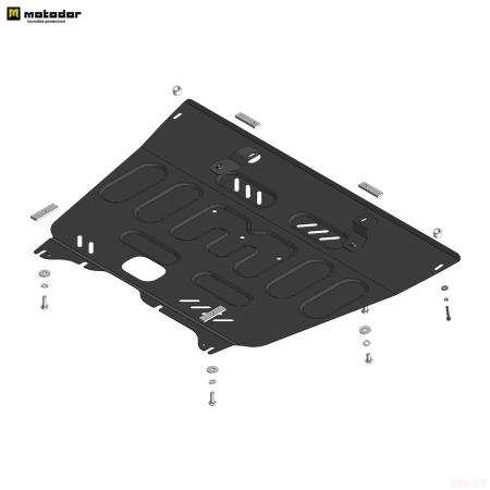 Защита двигателя и КПП для GAC M8 (2023-2024) № 77802