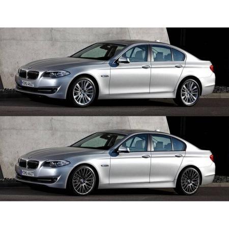 Молдинг на окно двери оригинальный Shadow-Line (правый) для BMW 5-Серия (F10) седан (2010-2016) № 51337209728