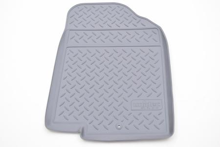 Коврики салона Norplast для Hyundai Solaris седан (2010-2016) серые № NPL-Po-31-35-G