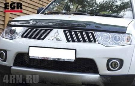 Дефлектор капота EGR для Mitsubishi Pajero Sport (2008-2016) № 026181