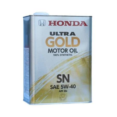 Масло моторное синтетическое HONDA ULTRA GOLD SN/GF-5 5W40 4L (Япония)