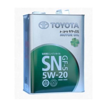 Масло моторное синтетическое TOYOTA SN/GF-5 5W20 4L (Япония) артикул 08880-10605