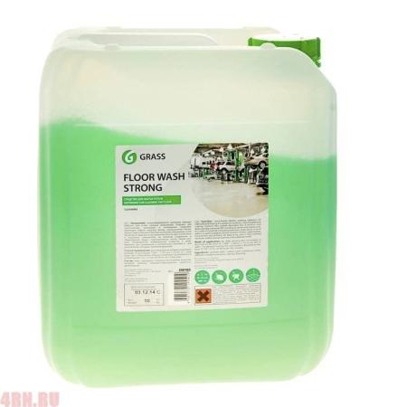 Очиститель полов Floor wash strong GRASS 10 кг № 250102