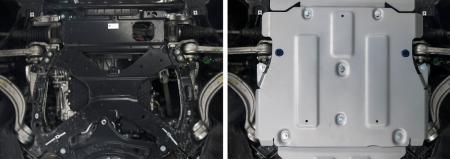 Защита КПП для Audi A7 (2018-2025) № 333.0338.1