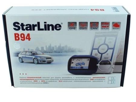 Автосигнализация с автозапуском StarLine  № B94 CAN+LIN GSM/GPS