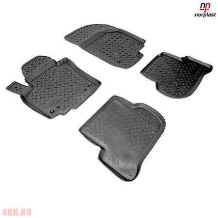 Коврики салона Norplast для Volkswagen Golf Plus (2009-2014) № NPL-Po-95-19