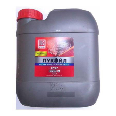 Масло моторное Лукойл Супер SG/CD 10W40 полусинтетическое 20л 17363