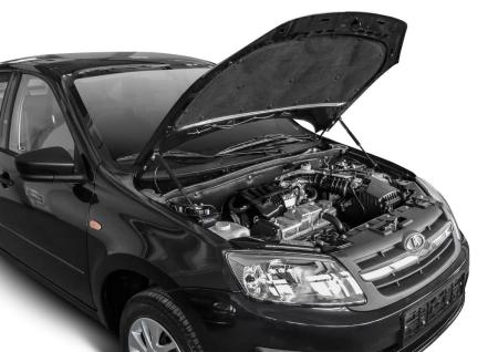 упоры капота для lada (ваз) kalina (2013-2018) 2 шт. № a.st.6002.1