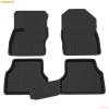 Коврики салона Rezkon резиновые для Ford Focus 2 (2008-2011) № 1016010100