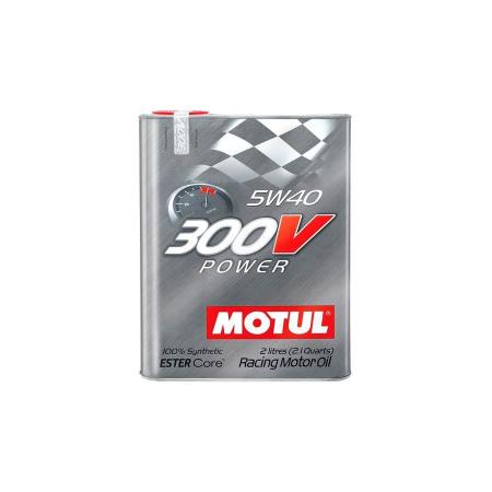 Масло моторное Motul 300V Power 5W40 синтетическое 2л 104242