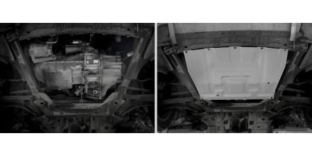 Защита картера и КПП для Lada (ВАЗ) Vesta Cross универсал (2017-2025) без крепежа № AM3.6038.1