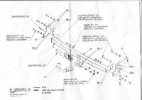 Фаркоп Imiola для Volvo S40 седан (1995-2004) № V.004