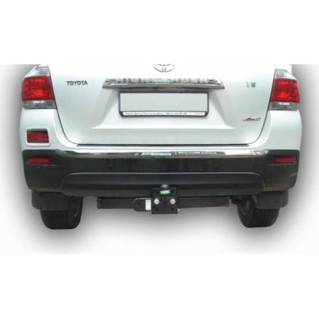 Фаркоп Лидер Плюс усиленный с кованым фланцевым шаром для Toyota Highlander (2010-2014) № T119-F