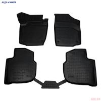 Коврики 3D салона для Skoda Rapid (2020-2023) № S1303