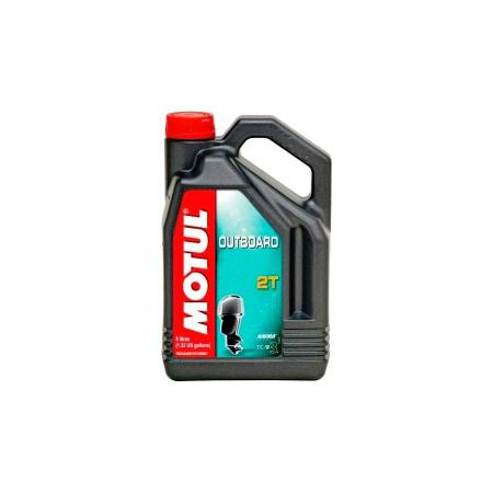 Масло моторное 2T Motul Outboard минеральное 5л 101734