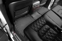 Изображение коврики в салон 3d kvest для toyota land cruiser 200 (2015-2021) серые № kvesttyt00001kg