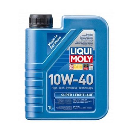 Масло моторное 10W40 LIQUI MOLY 1л НС-синтетика Super Leichtlauf артикул 1928