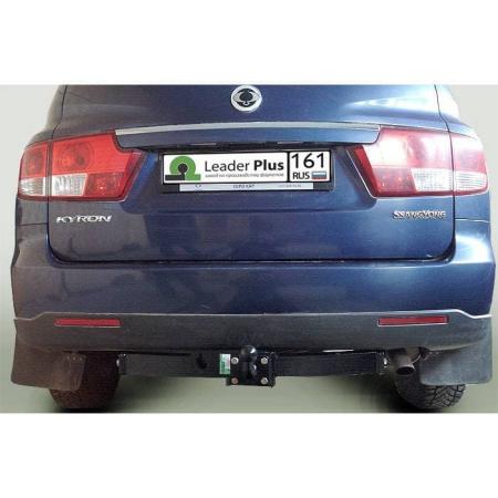 Фаркоп Лидер Плюс усиленный (с декор. пластиной) для SsangYong Rexton (2007-2012) № S205-F(N)