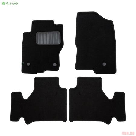 Коврики в салон Klever Standart для Nissan Navara АКПП (2010-2015) № KLEVER02362201210kh