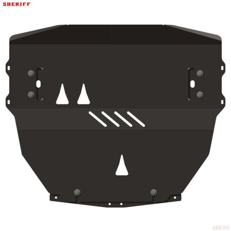 Защита картера и КПП для Audi TT (2006-2014) № 02.1797