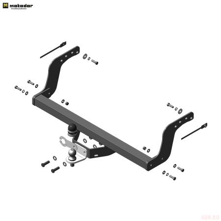 Фаркоп для Haval Poer (2021-2024) № 93109-FE