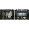 Защита картера и КПП для Geely Emgrand X7 FWD (2013-2021) № 111.01913.1