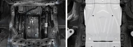 Защита КПП для Fiat Fullback (2016-2020) № 333.4047.2