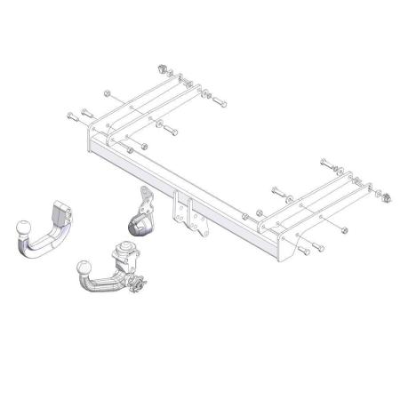 Фаркоп Westfalia быстросъемный Westfalia для Audi Q5 (вкл. SQ5) 2017-2018 № 305465600001