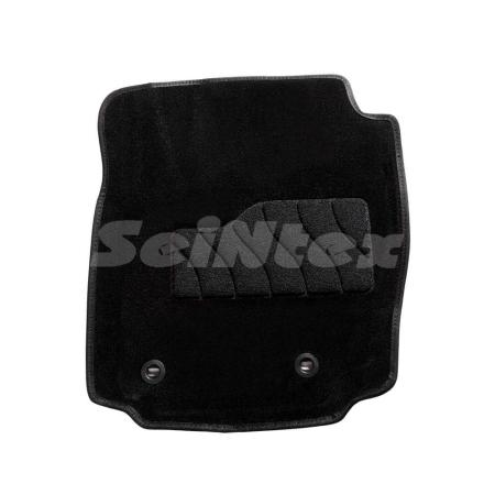 Коврики салона 3D текстильные для Ford S-Max (2006-2015) серые № 81953