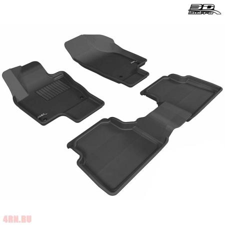 Коврики салона Sotra Liner 3D Lux для Volkswagen Tiguan (2009-2011) № ST 74-00377