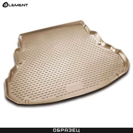 Коврик багажника для Infiniti QX56 (2010-2013) короткий бежевый № 999TLSZ62BG.01