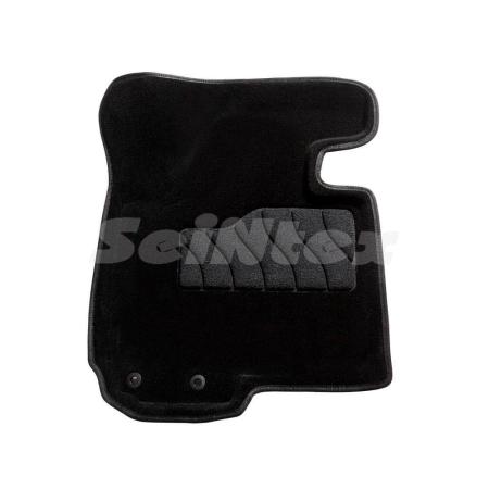 Коврики салона 3D текстильные для Hyundai ix35 (2010-2015) серые № 82159