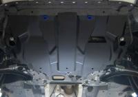 Защита двигателя и КПП для Volkswagen Caddy (2015-2020) № 111.5855.1