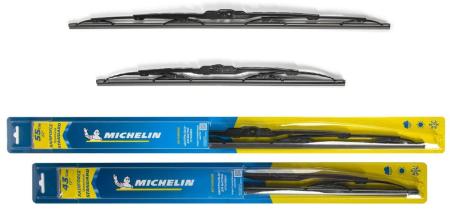 Щетки стеклоочистителя Michelin каркасные для Nissan Almera (N16) седан, хетчбек (2000-2006) № K13922-17